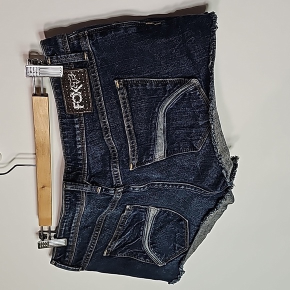 Fox Joyride dark wash jean shorts - Picture 3 of 8